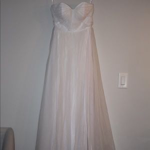 White convertible dress floor length